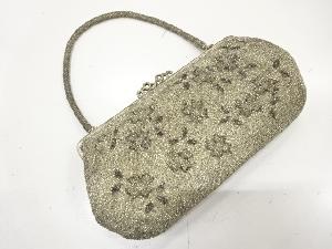 アンティーク　ビーズ　ハンドバッグ